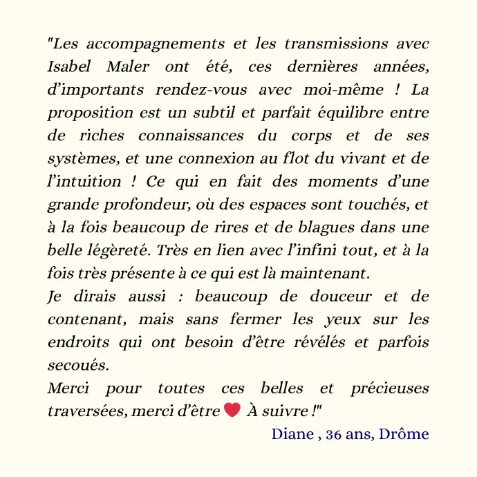 Documentation formation somatique